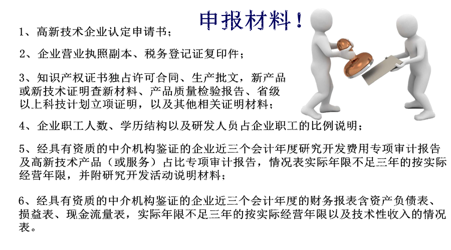 高新技术企业申报材料